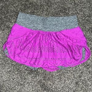 Jo+Jax shorts with skirt overlay